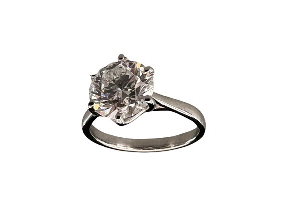 Anello Soranzo Gioielli Donna Diamante creato in laboratorio in Oro bianco Diamante Lab Grown 3.06 Ct NP10471128 - NP10471128